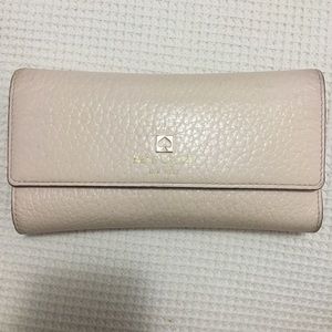 Baby pink Kate Spade wallet